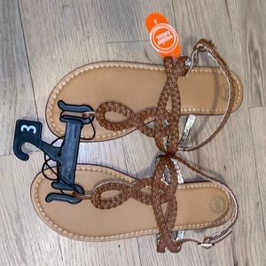 Girls strap sandals